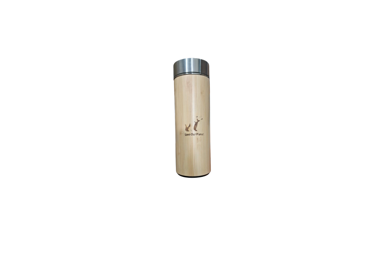 EcoFriendly Bamboo Trio - Sustainable Water Bottle, Tea Cup & Storage Container