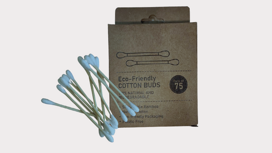 Bamboo Cotton Buds – Pack of 75