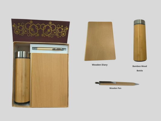 Premium Bamboo Corporate Gift Set